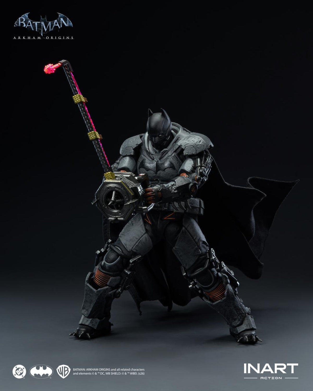 [Pre-Order Deposit] Batman: Arkham Origins - Batman (XE Suit) 1/12 Scale Figure by Inart Action