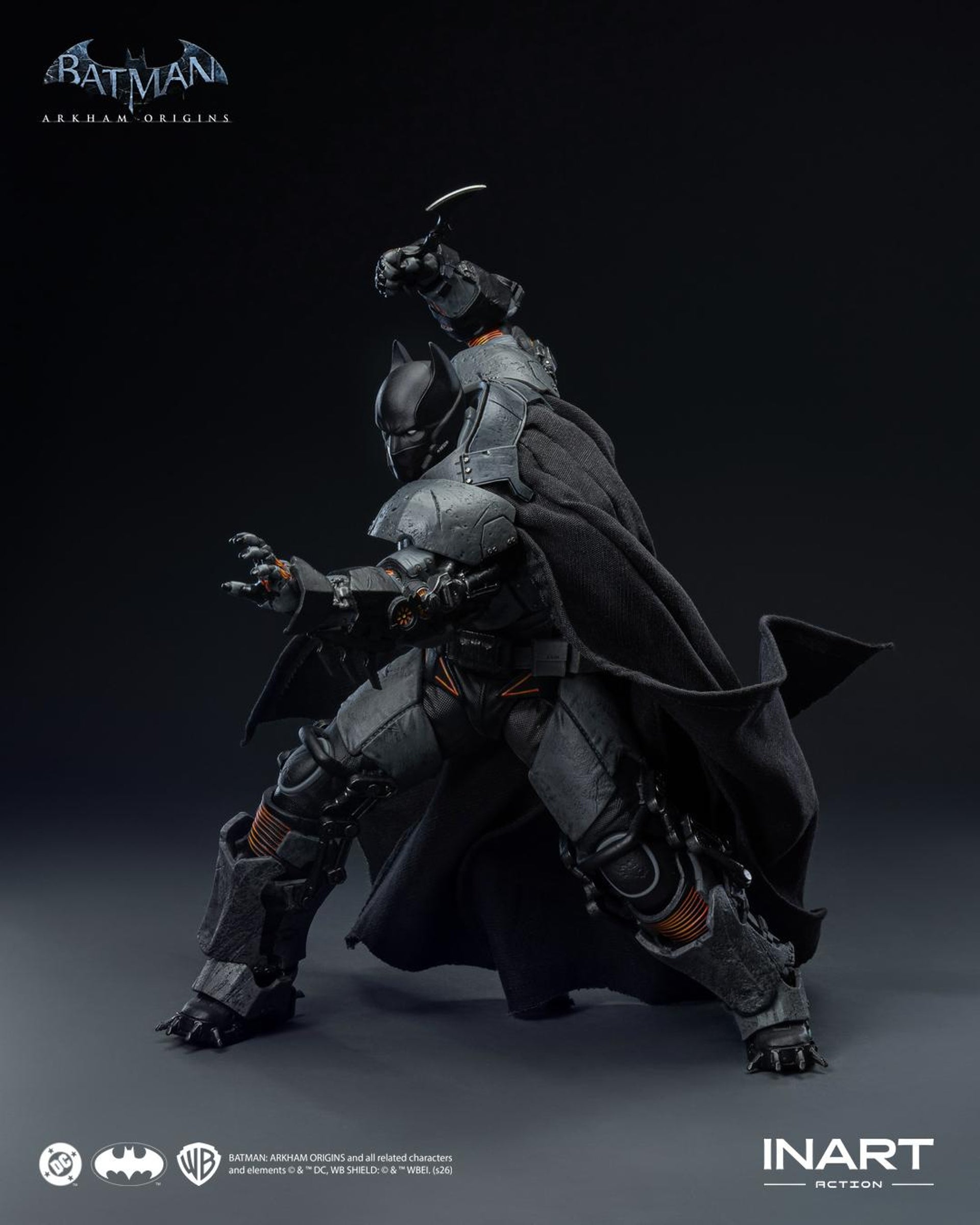 [Pre-Order Deposit] Batman: Arkham Origins - Batman (XE Suit) 1/12 Scale Figure by Inart Action