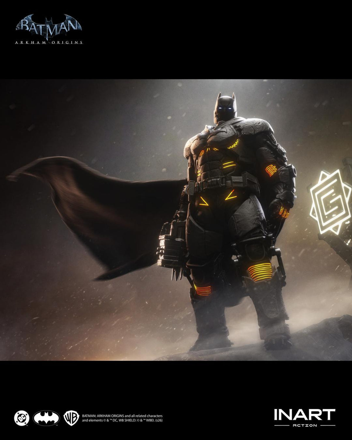Batman: Arkham Origins - Batman (XE Suit) 1/12 Scale Figure by Inart Action