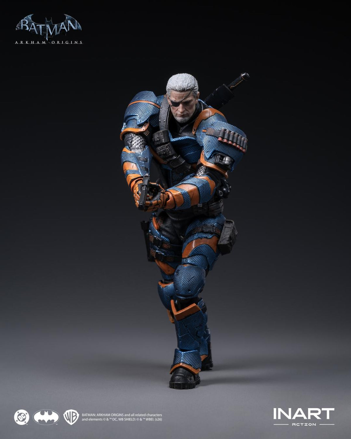 Batman: Arkham Origins Deathstroke 1/12 Scale Figure by Inart Action