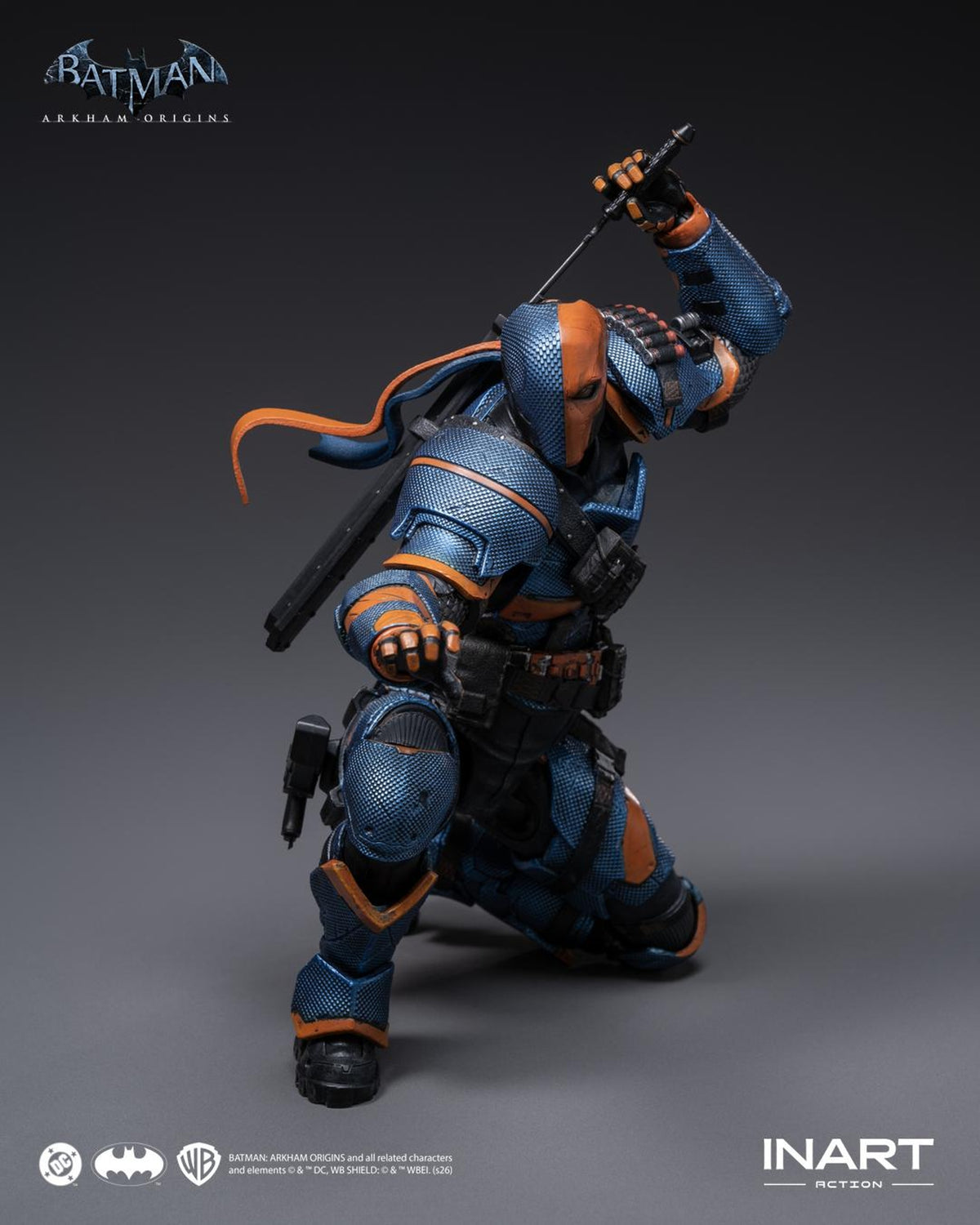 [Pre-Order Deposit] Batman: Arkham Origins Deathstroke 1/12 Scale Figure by Inart Action
