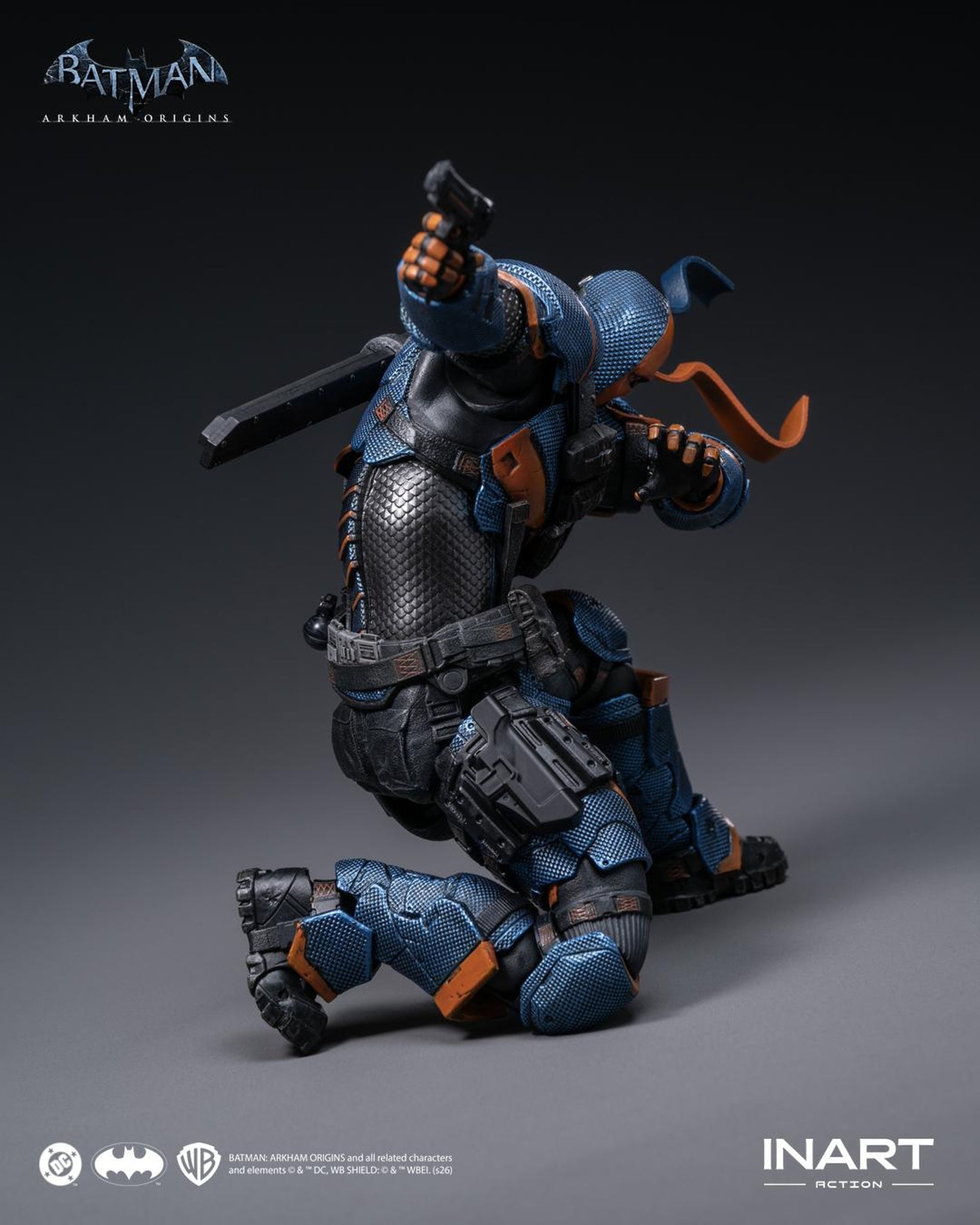 [Pre-Order Deposit] Batman: Arkham Origins Deathstroke 1/12 Scale Figure by Inart Action