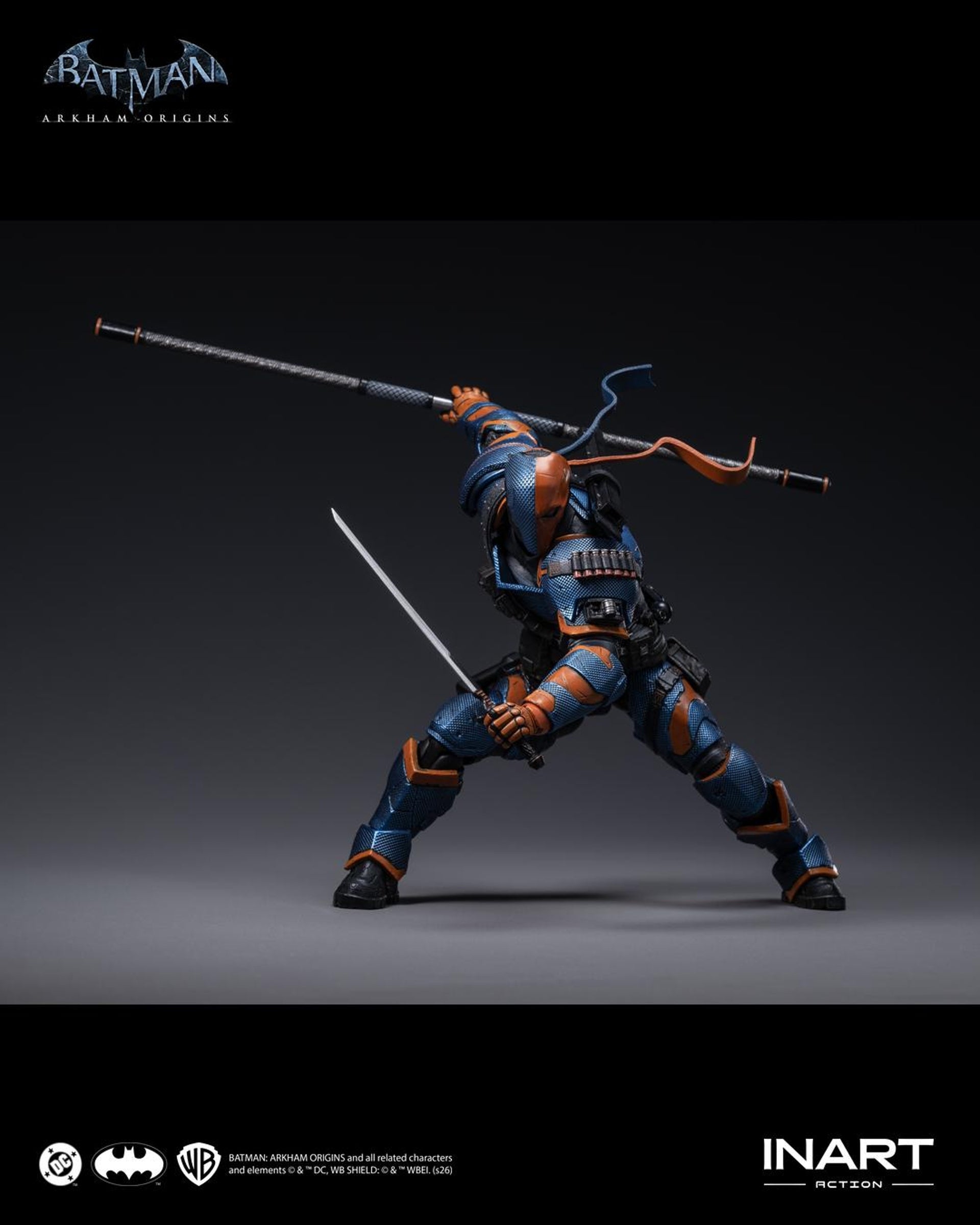 [Pre-Order Deposit] Batman: Arkham Origins Deathstroke 1/12 Scale Figure by Inart Action