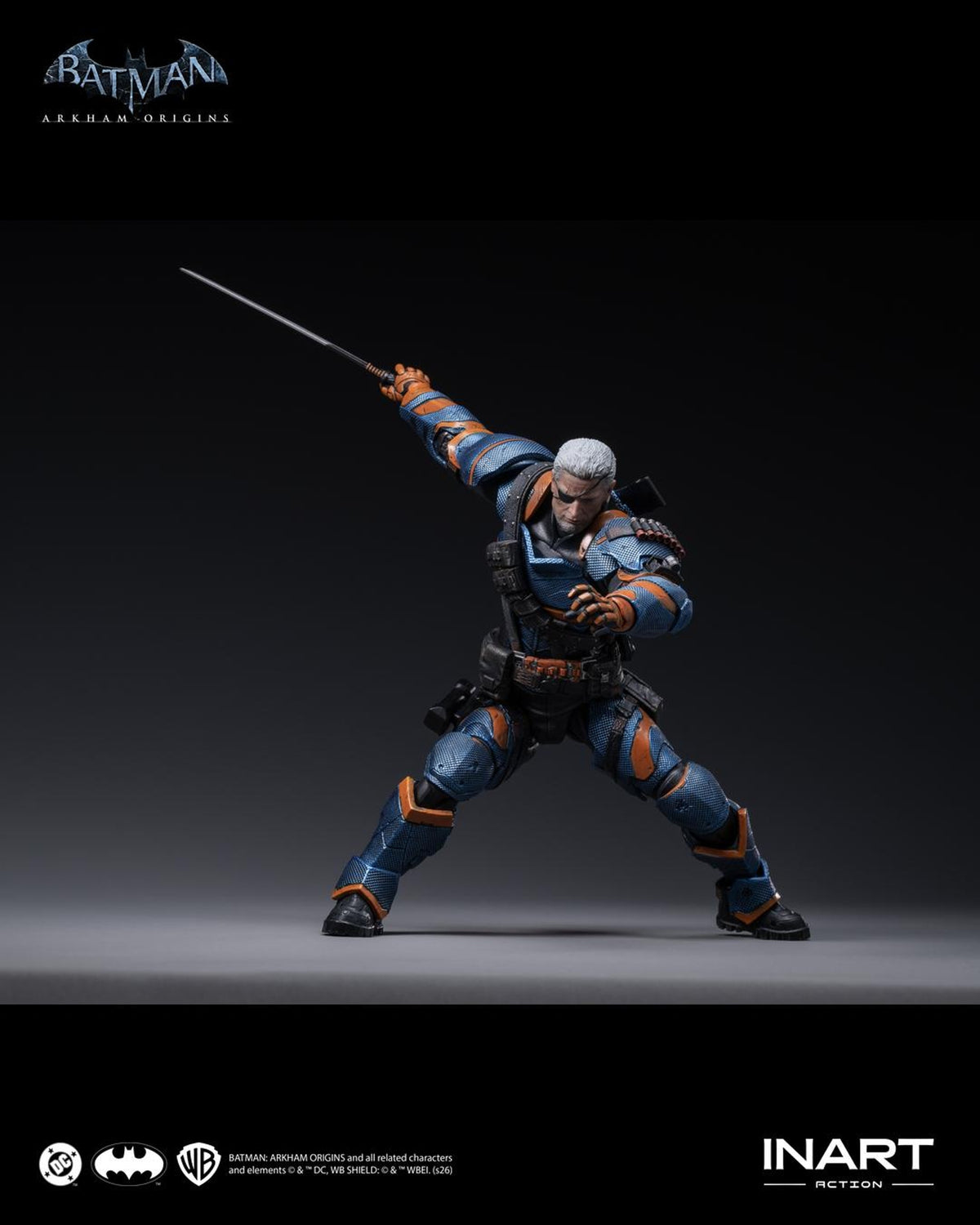 [Pre-Order Deposit] Batman: Arkham Origins Deathstroke 1/12 Scale Figure by Inart Action