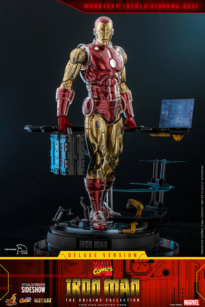 Iron Man The Origins Deluxe Figure By Hot Toys