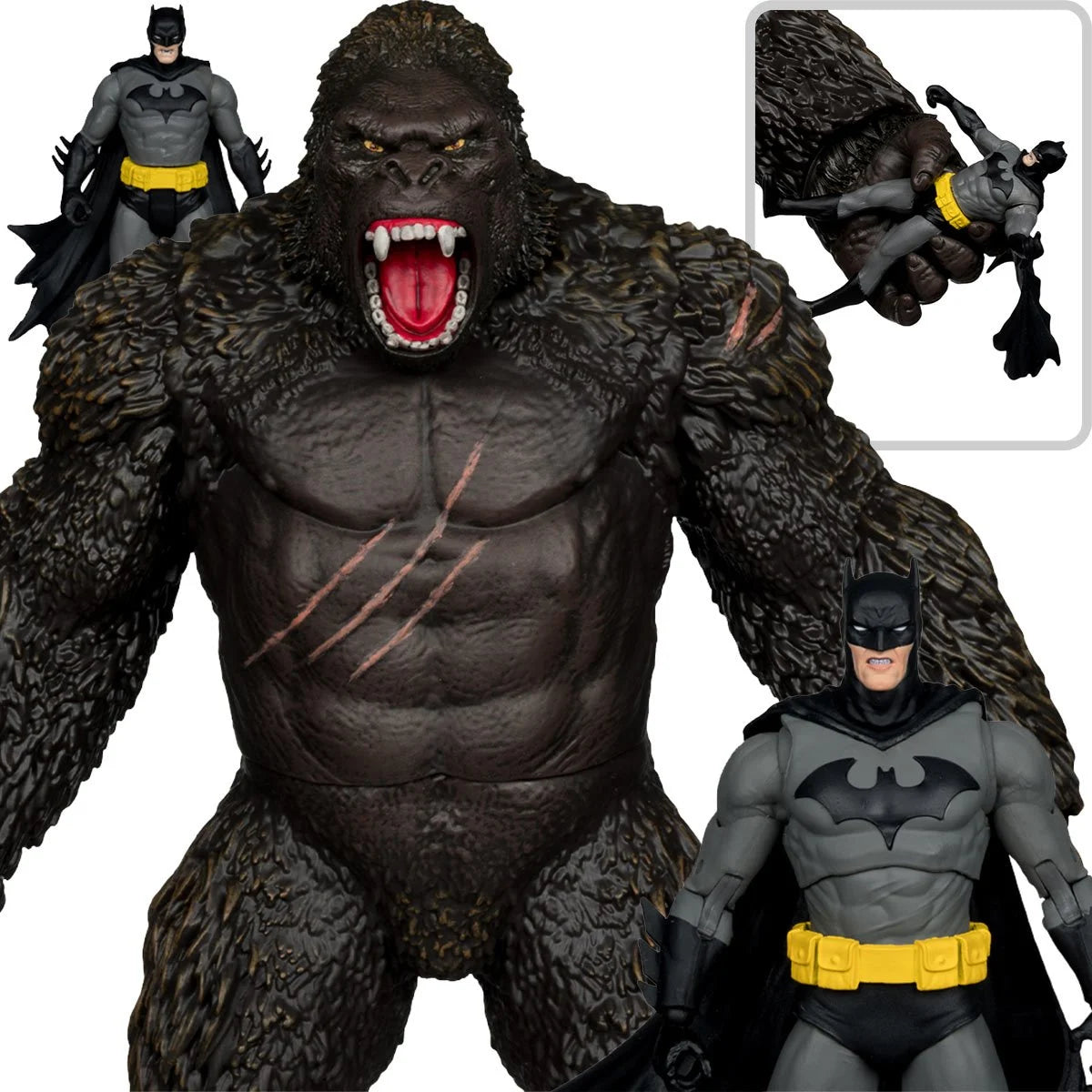 Batman vs. Kong Megafig Justice League vs. Godzilla vs. Kong Action Figure 2-Pack