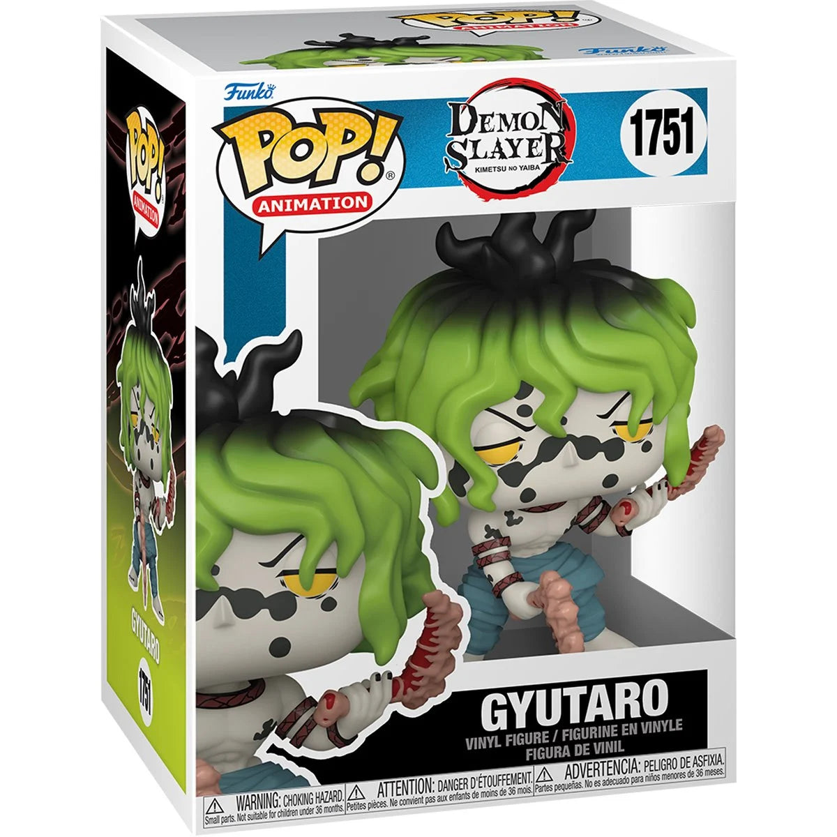 Demon Slayer Gyutaro with Blood Sickles Funko Pop!