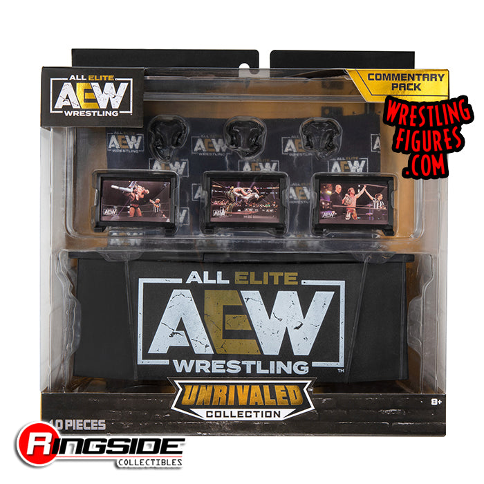 AEW Announcer Accessories Pack - Ringside Exclusive