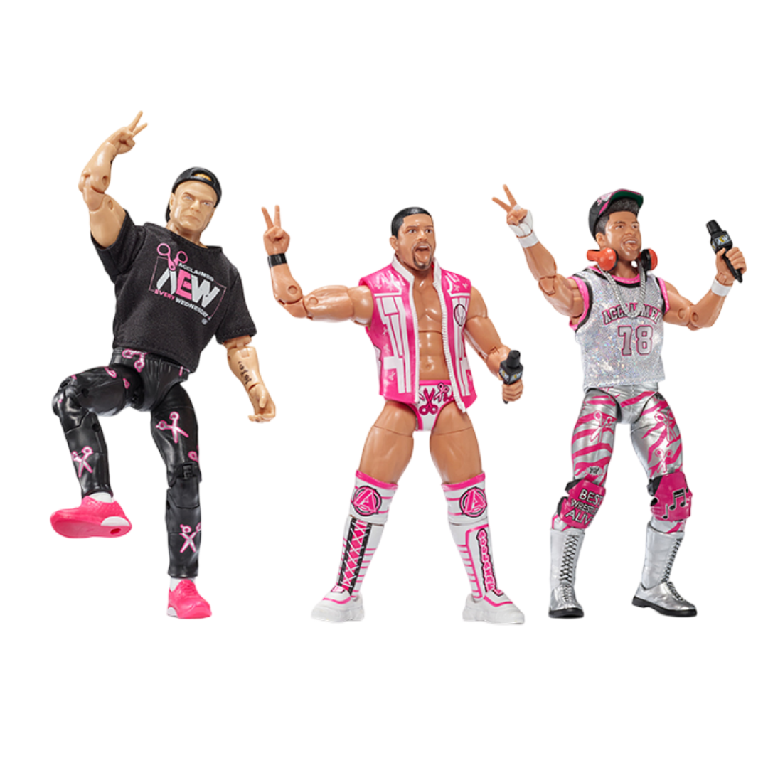 The Acclaimed 3-Pack AEW Ringside Exclusive