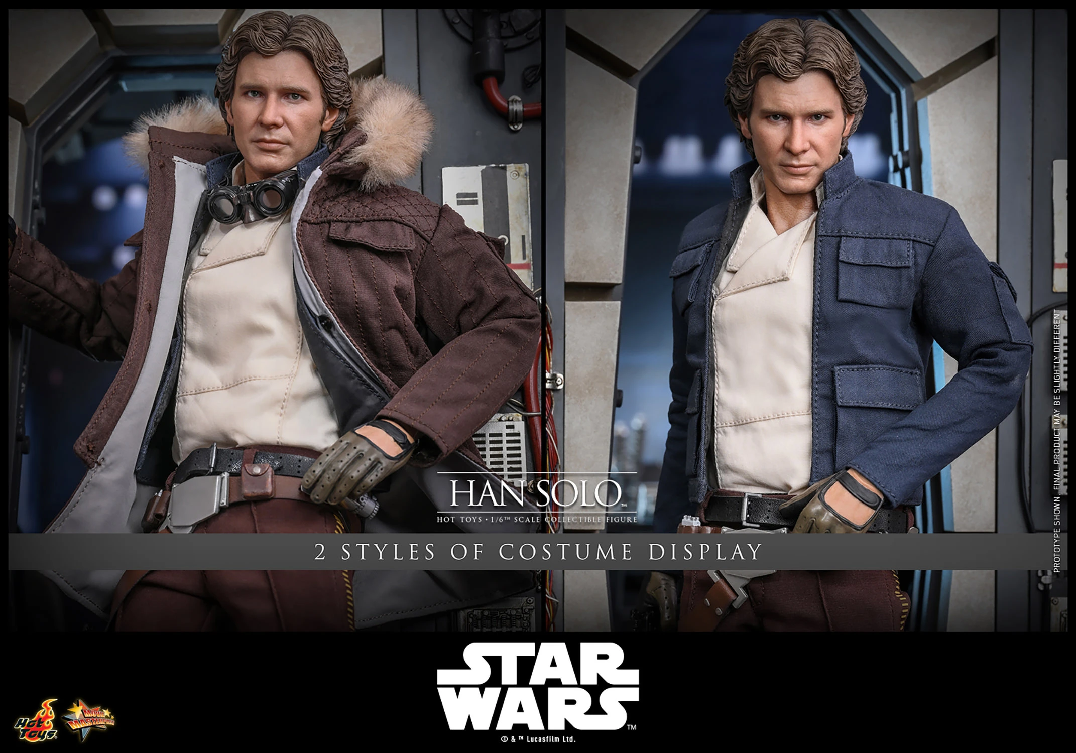 Star Wars: The Empire Strikes Back Han Solo Sixth Scale Figure by Hot Toys