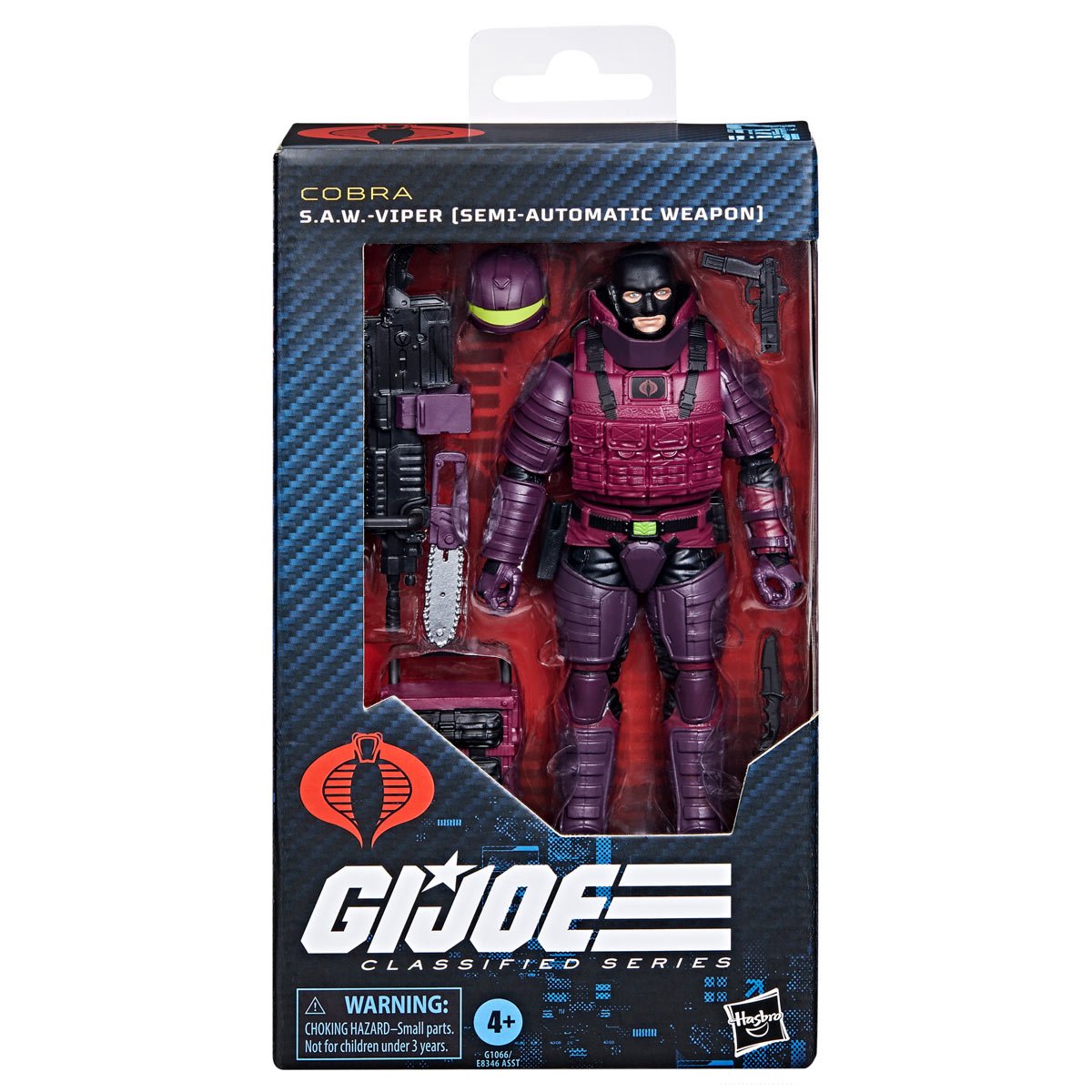 G.I. Joe Classified Series S.A.W. Viper Action Figure