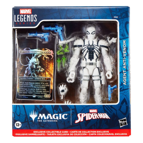 Spider-Man Marvel Legends Series Magic: The Gathering Agent Anti-Venom Action Figure