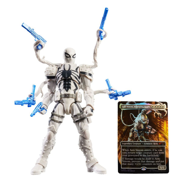 Spider-Man Marvel Legends Series Magic: The Gathering Agent Anti-Venom Action Figure