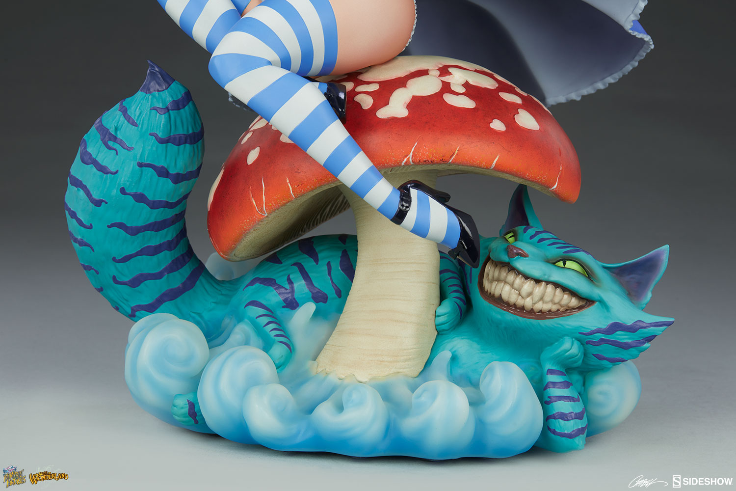 ALICE IN WONDERLAND Statues by Sideshow Collectibles