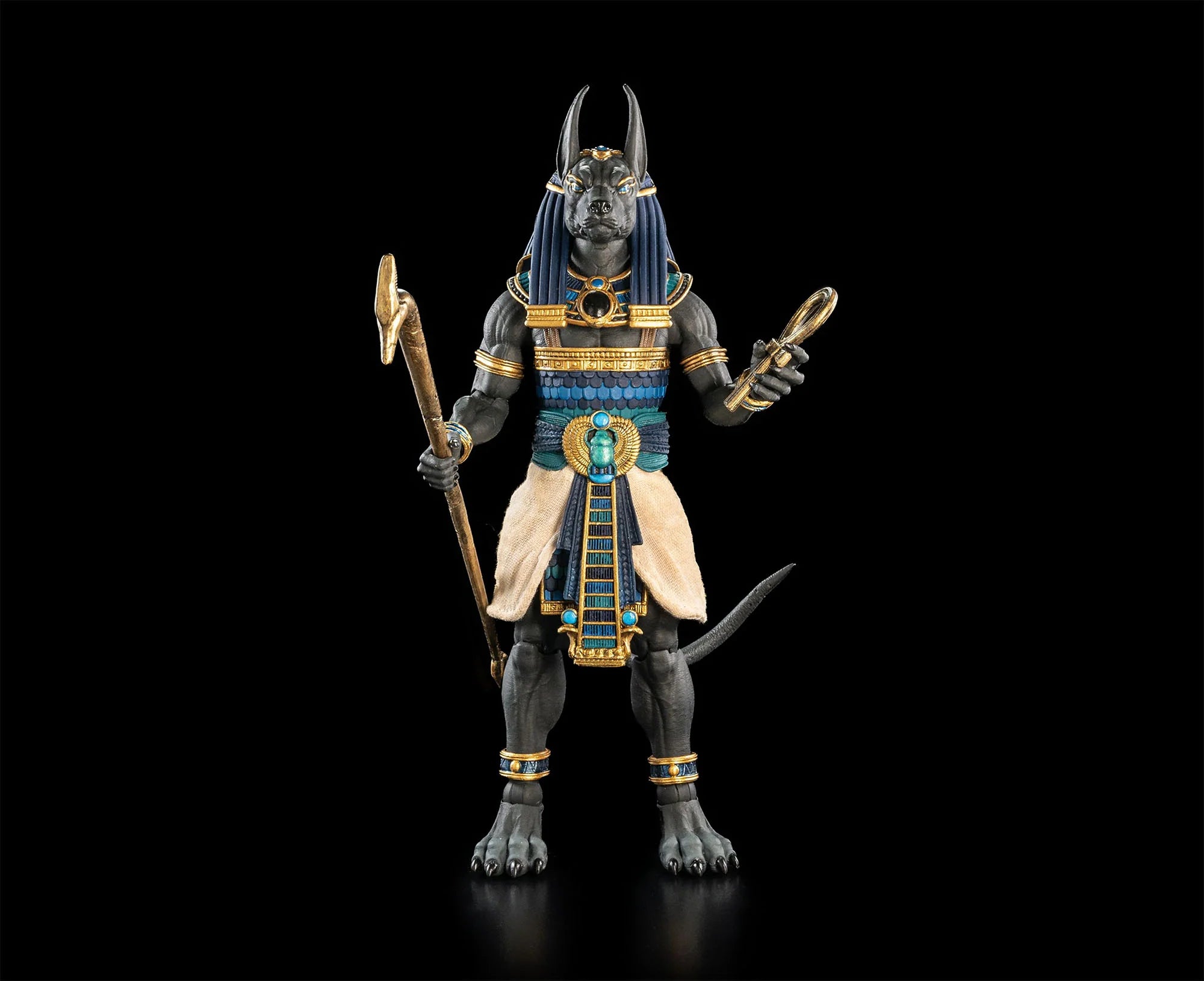Figura Obscura Anubis (Black and Blue Ver.) Action Figure