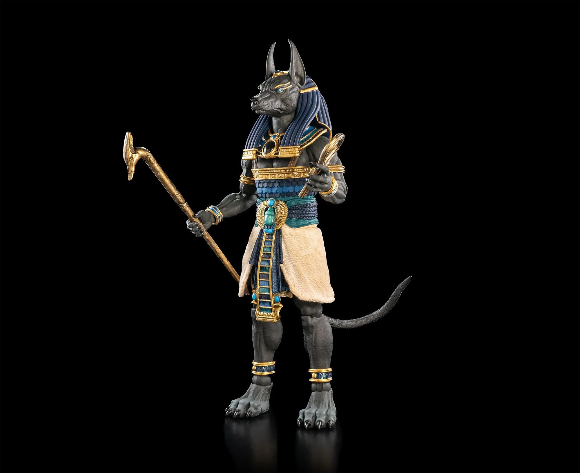 Figura Obscura Anubis (Black and Blue Ver.) Action Figure