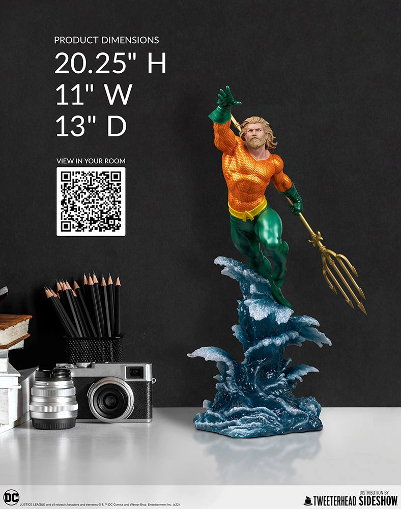 AQUAMAN Sixth Scale Maquette By Tweeterhead