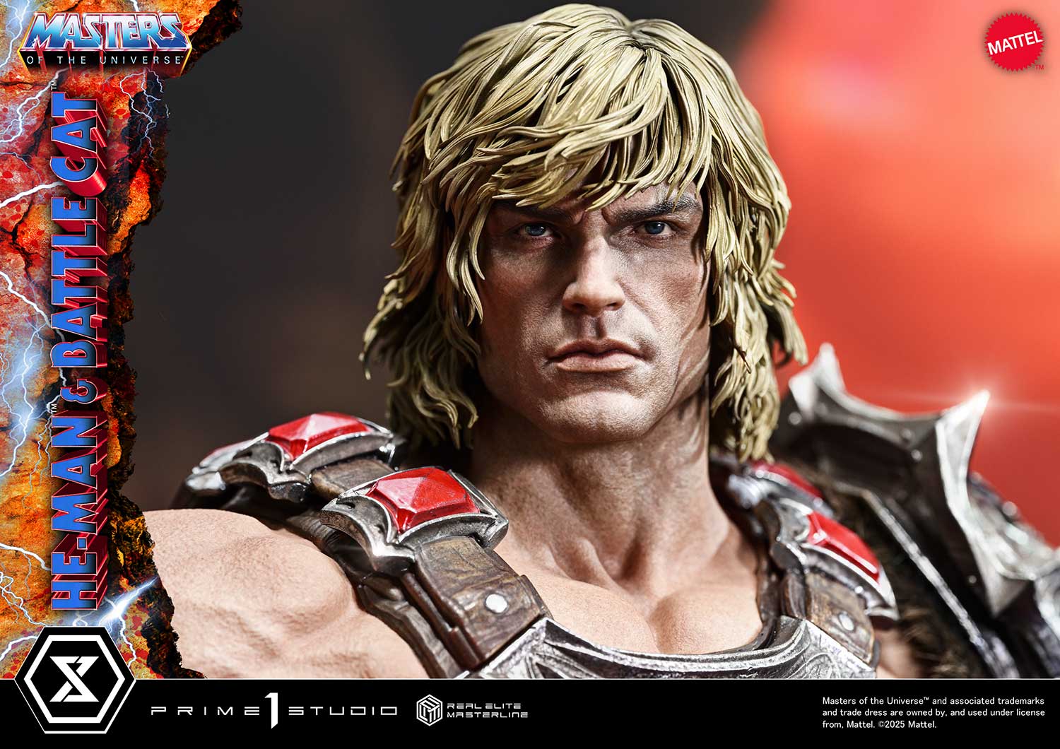 Masters of the Universe He-Man & Battle Cat Ultimate Bonus version By Prime 1 Studio