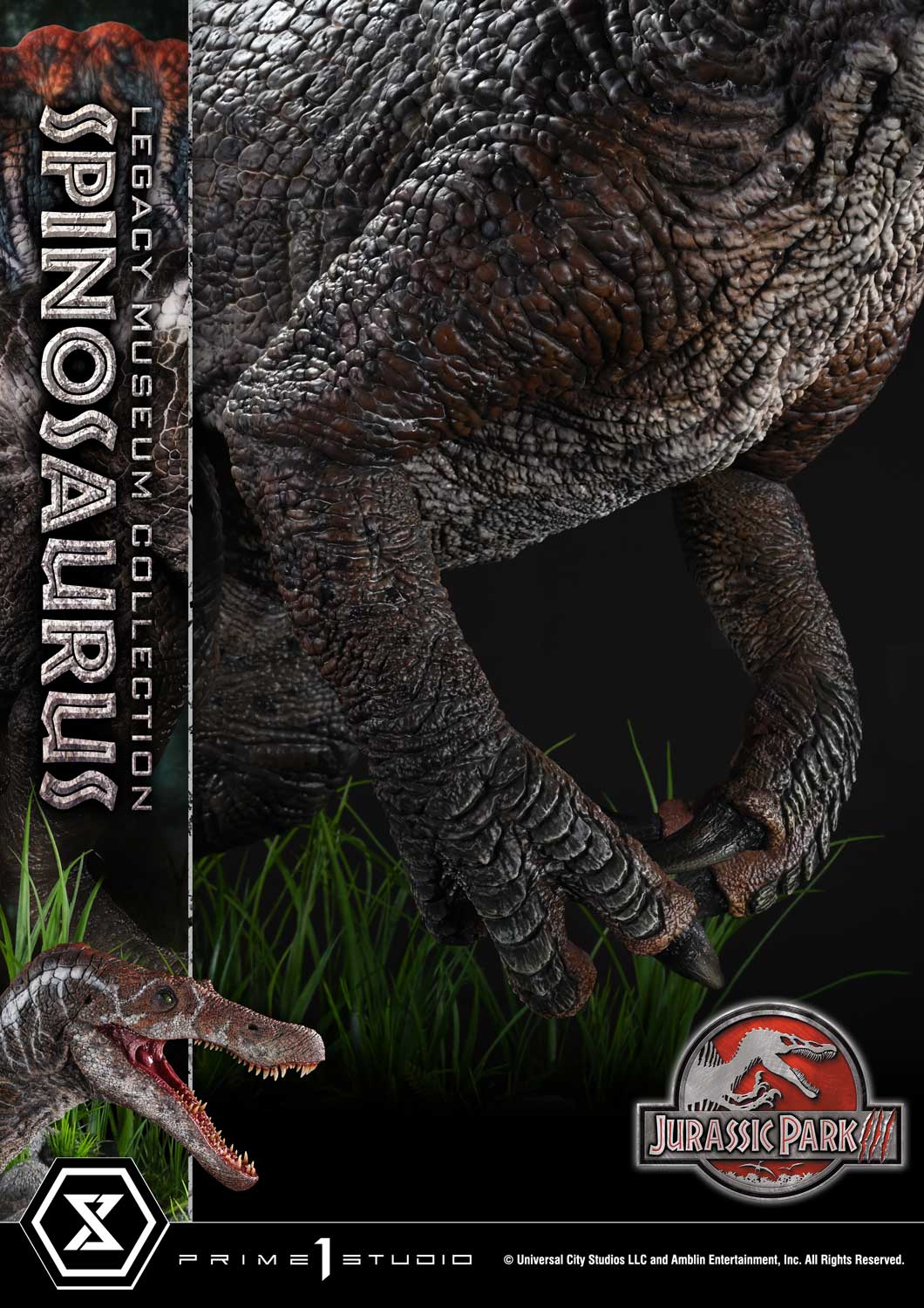 Jurassic Park III (Film) Spinosaurus 1:6 Statue (Bonus ver.) by Prime 1 Studio