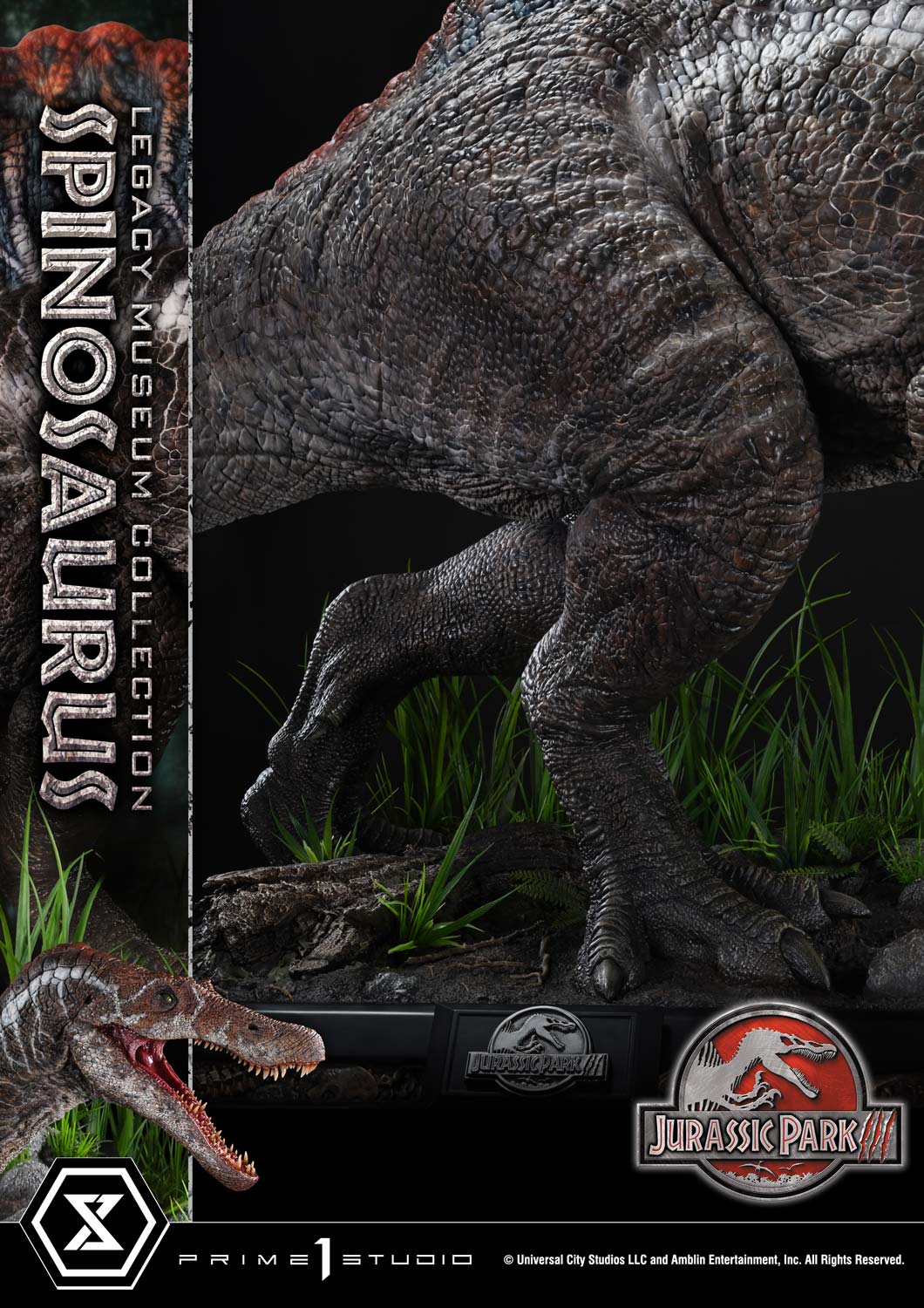 Jurassic Park III (Film) Spinosaurus 1:6 Statue (Bonus ver.) by Prime 1 Studio