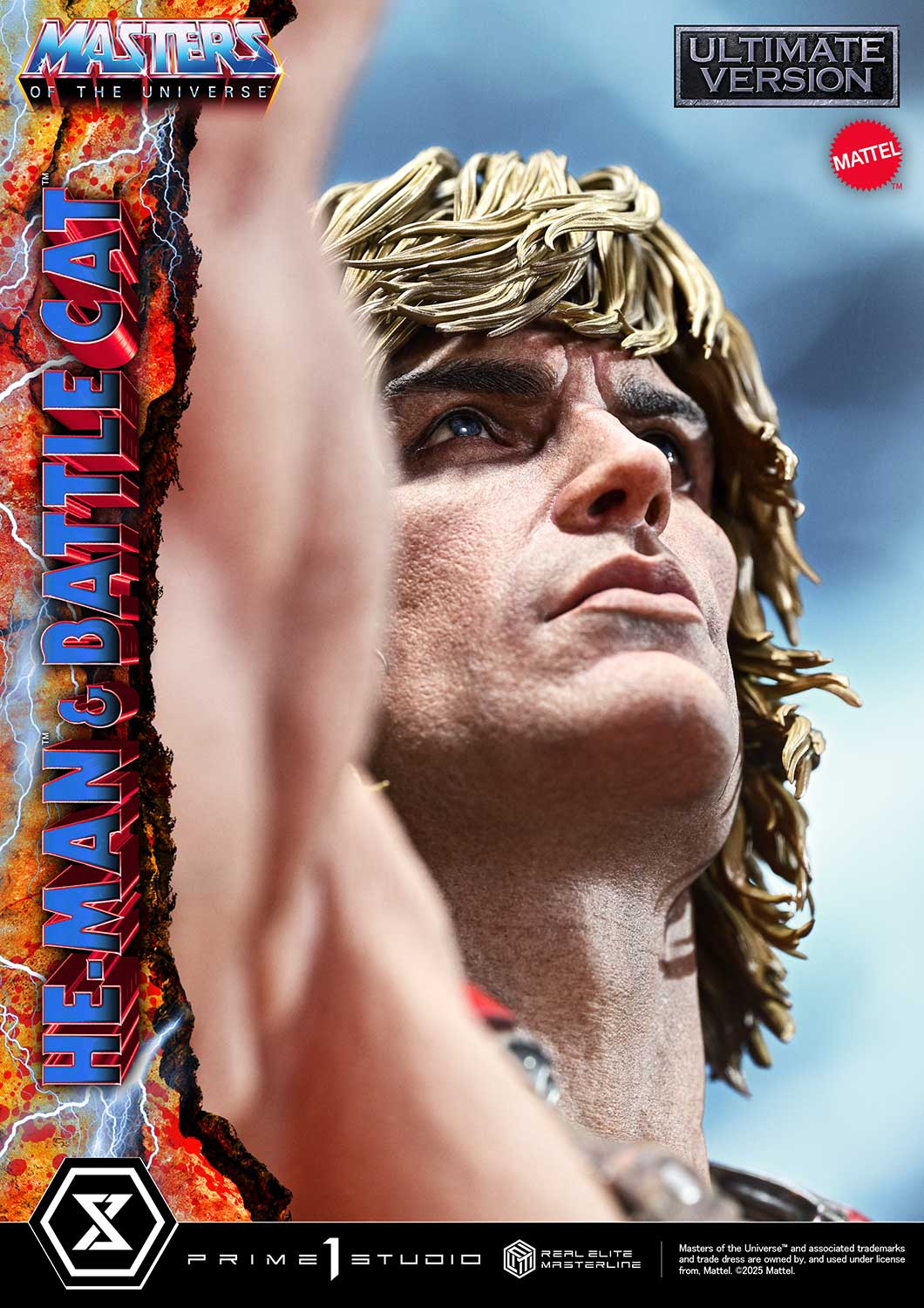 Masters of the Universe He-Man & Battle Cat Ultimate Bonus version By Prime 1 Studio