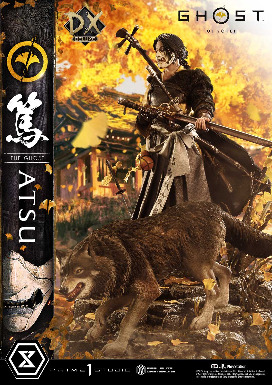 Ghost of Yōtei Atsu DX Bonus Version By Prime 1 Studio