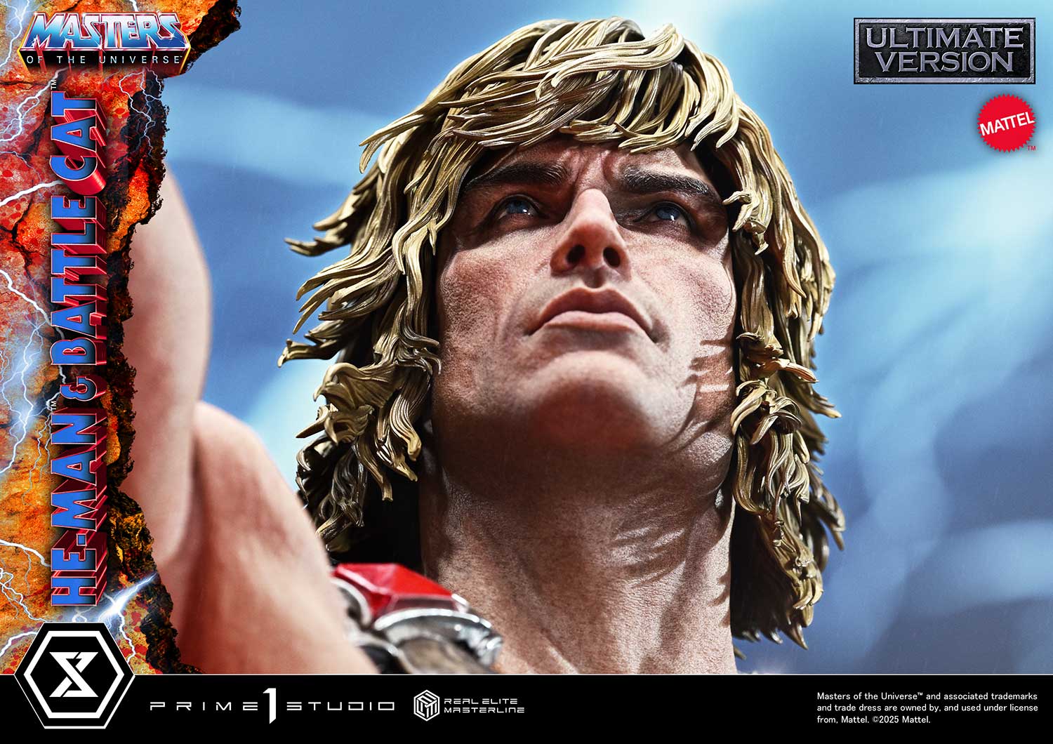 Masters of the Universe He-Man & Battle Cat Ultimate Bonus version By Prime 1 Studio