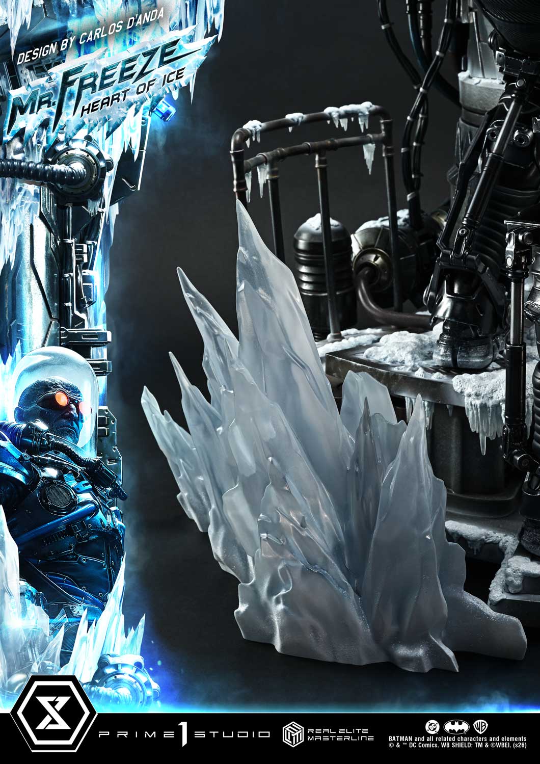 Mr. Freeze Heart of Ice (Design by Carlos D'Anda) DX Bonus Ver. 1/3 statue By Prime 1 Studio