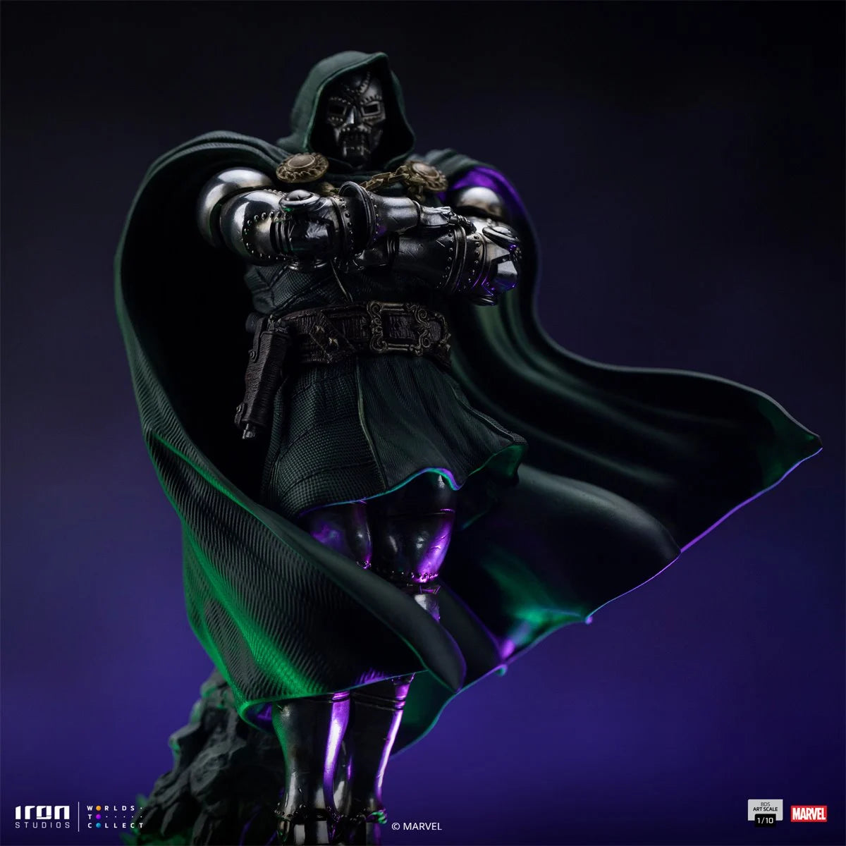 Doctor Doom Infinity Gauntlet Battle Diorama Statue