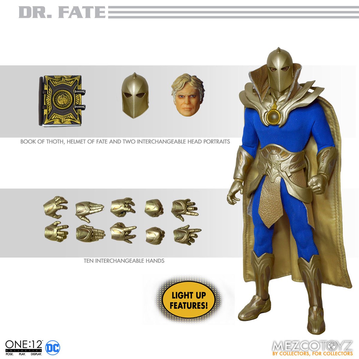 Dr. Fate One:12 Action Figure By Mezco