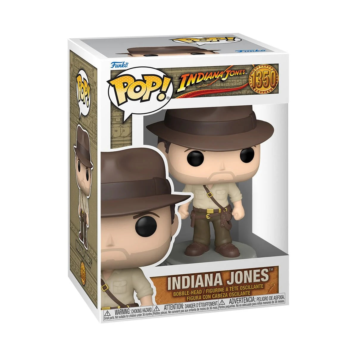 Indiana Jones and the Raiders of the Lost Ark Indiana Jones Vinyl Figure By Funko Pop!