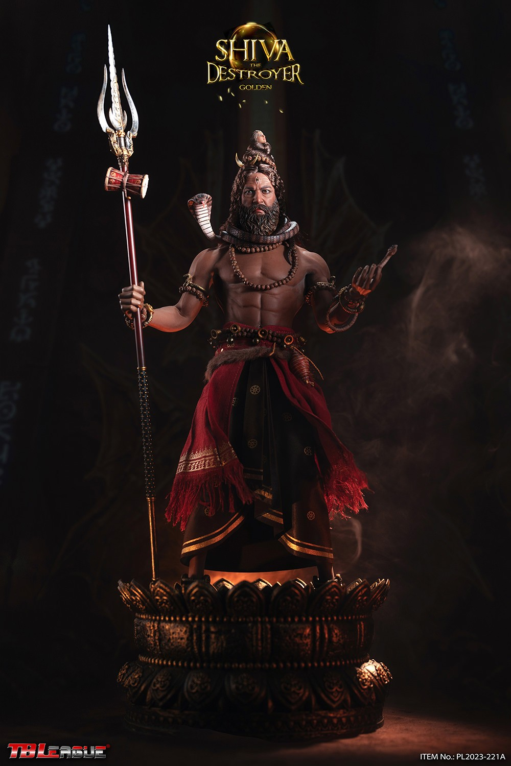 Shiva the Destroyer (Golden) Sixth Scale Figure by TBLeague