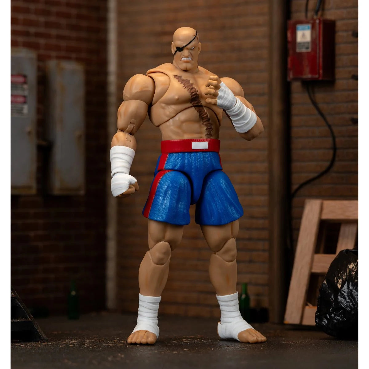 Ultra Street Fighter II Sagat Deluxe Action Figure