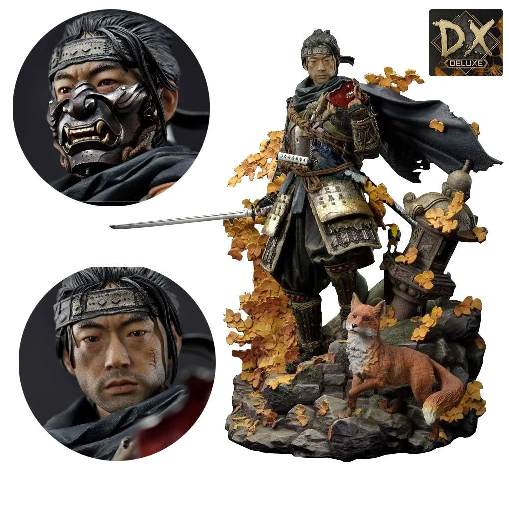 Ghost of Tsushima Jin Sakai Ghost Armor Deluxe Edition 1:4 Scale Statue