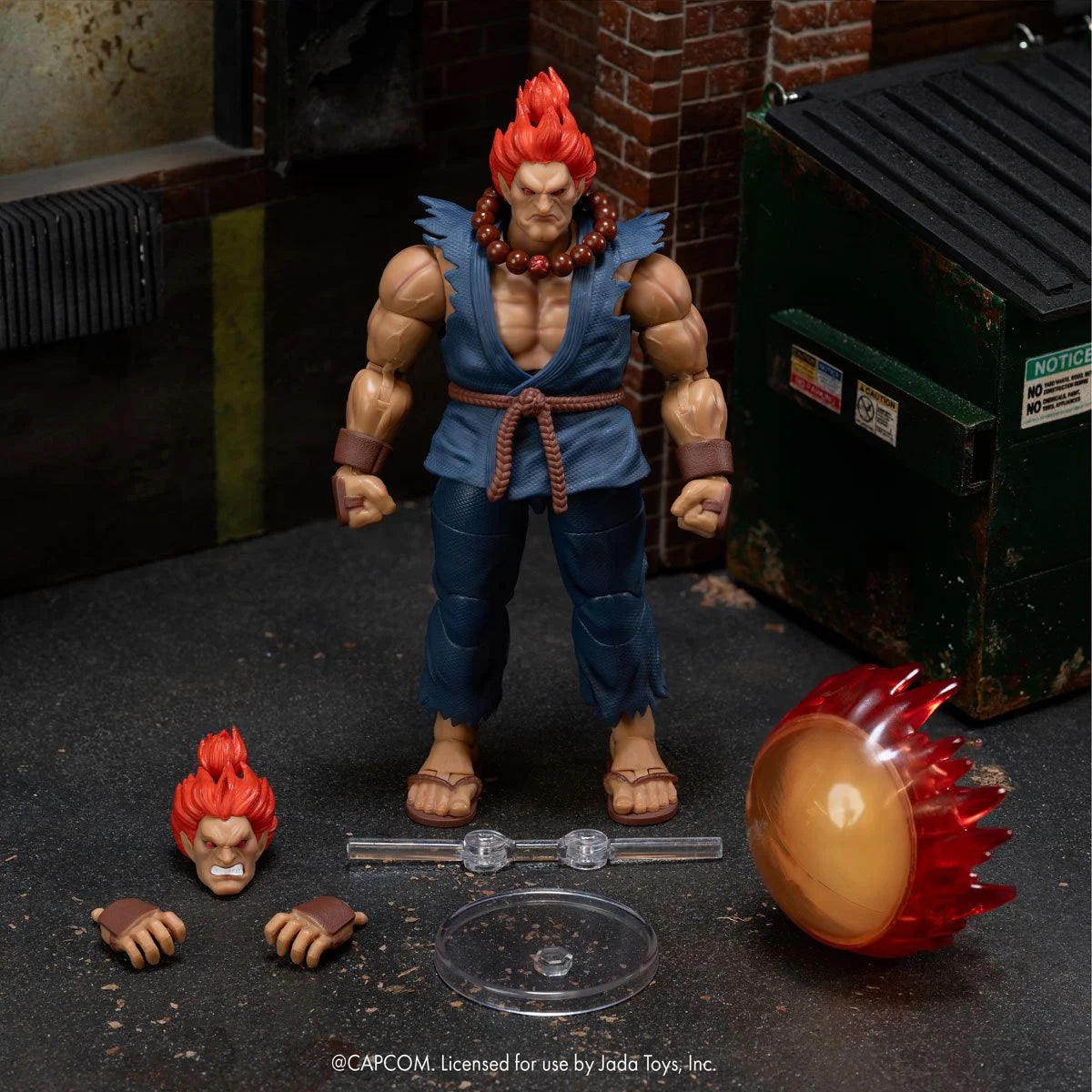 Ultra Street Fighter II Akuma Action Figure