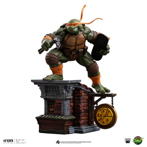 Teenage Mutant Ninja Turtles Michelangelo Unleashed By Iron Studios