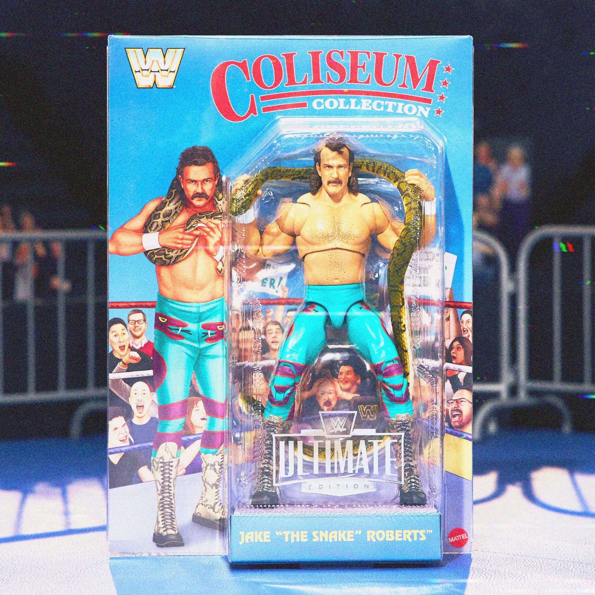 WWE Coliseum Collection Jake “The Snake” Roberts & “Ravishing” Ultimate Edition Figures