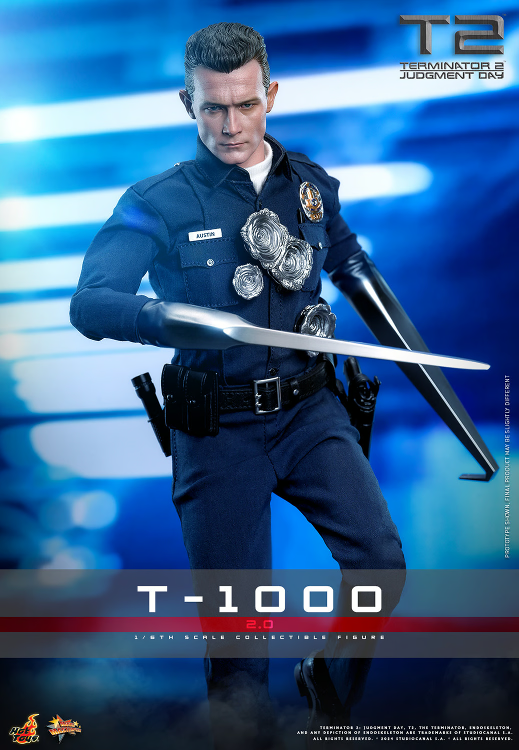 T-1000 (2.0) Sixth Scale Figure by Hot Toys