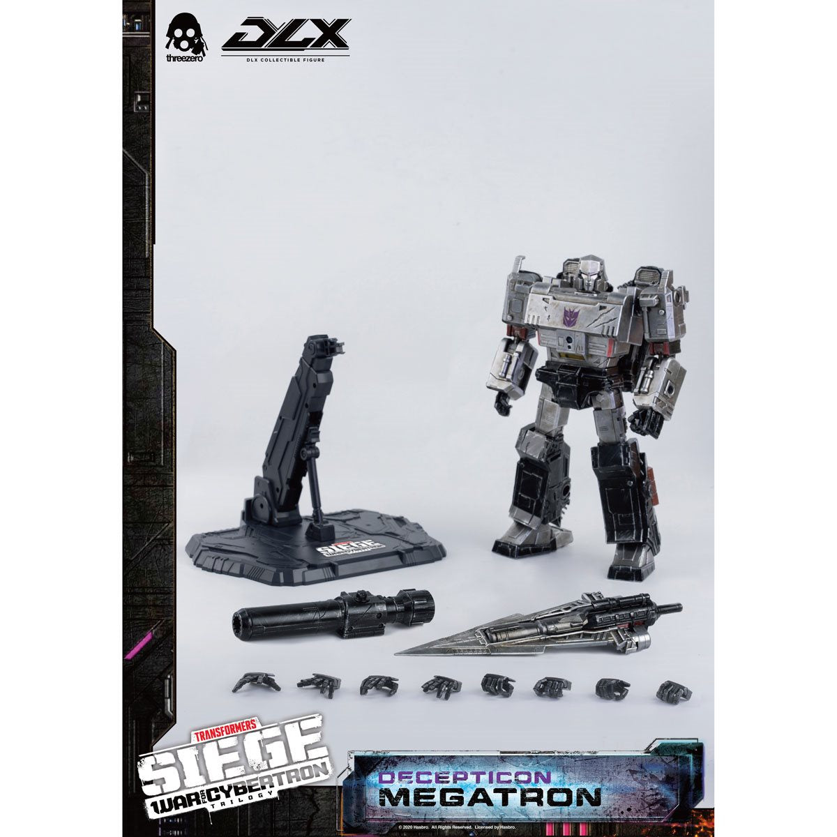 Transformers War for Cybertron Megatron Deluxe Action Figure by ThreeZero