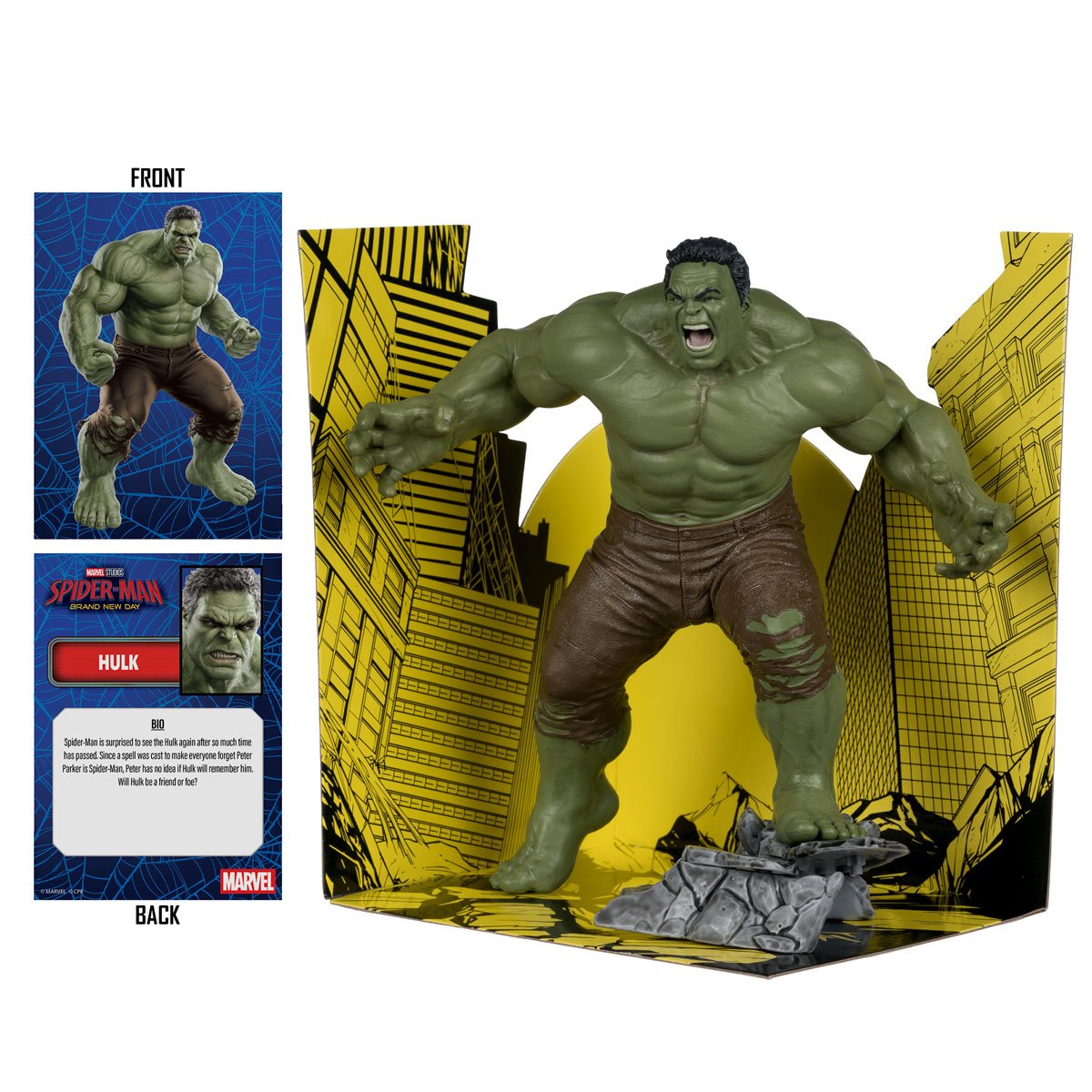Spider-Man: Brand New Day Hulk 1:10 Scale Posed Figure with Scene