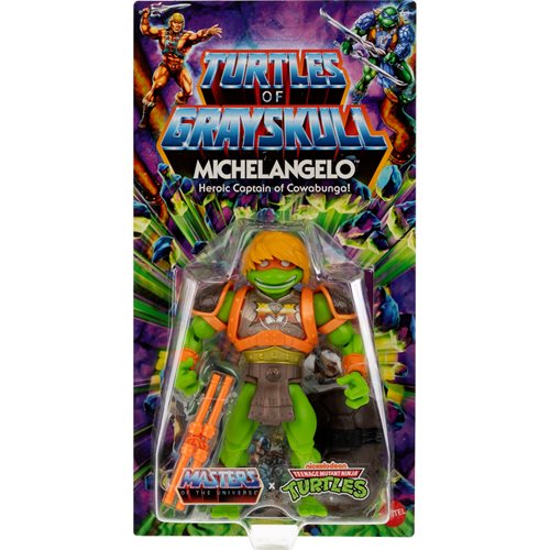 Motu Origins Turtles Of Grayskull Michelangelo Action Figure