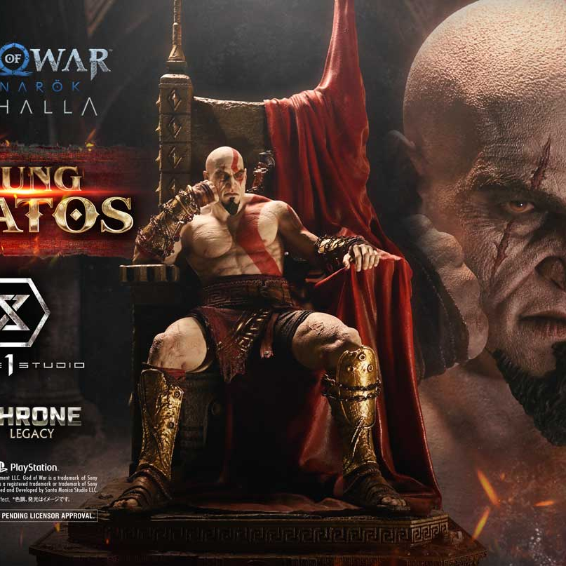 God of War: Ragnarok Young Kratos Bonus Version Statue