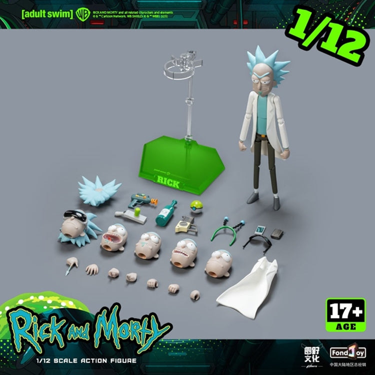 FondJoy 1/12 Rick and Morty Rick Action Figure
