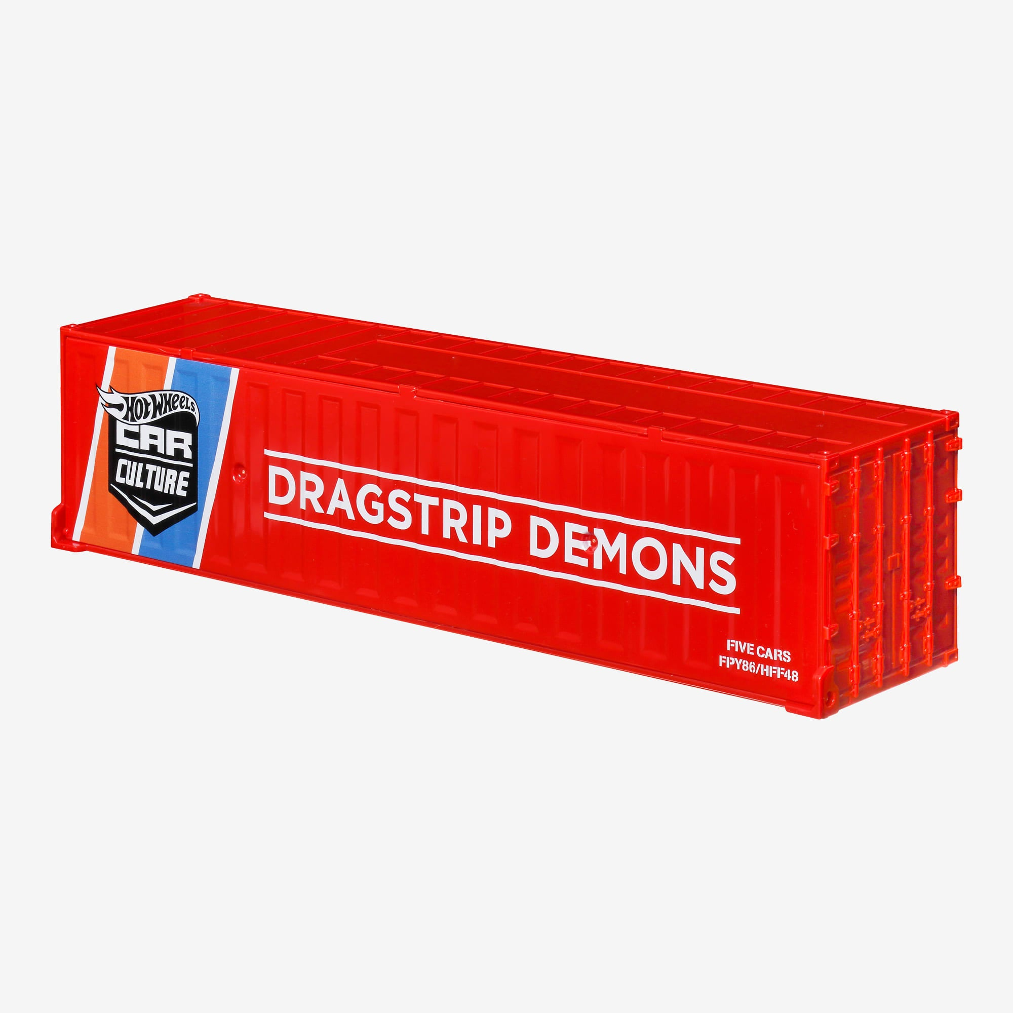 Hot Wheels Premium Car Culture Dragstrip Demons Container Set