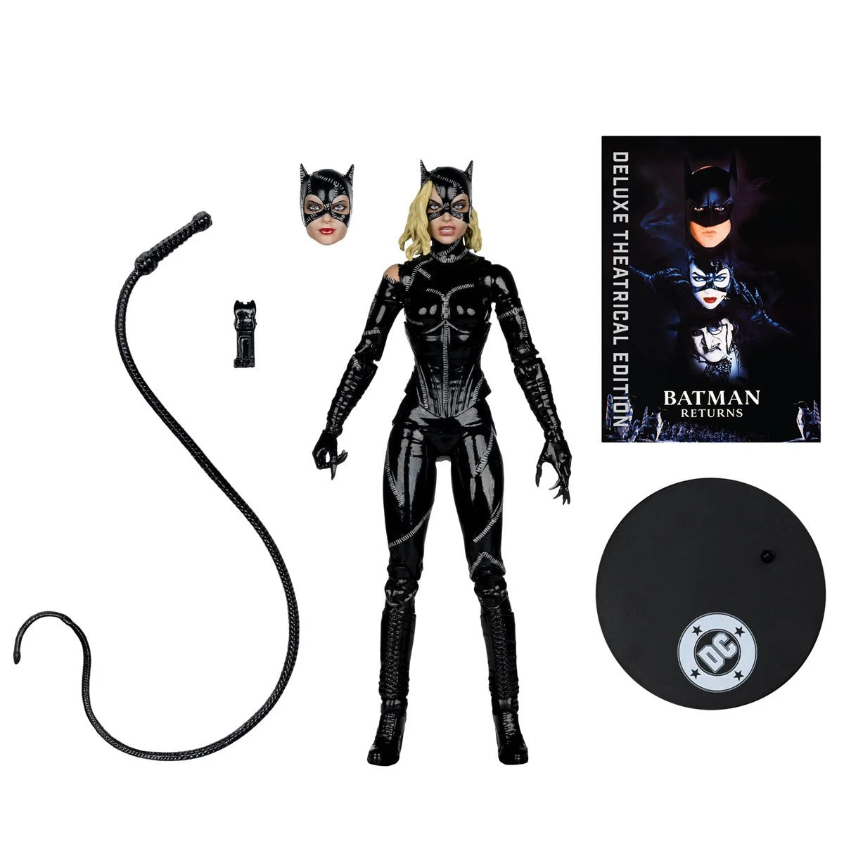 DC Multiverse Deluxe Theatrical Edition Wave 5 Batman Returns Battle Damaged Catwoman Action Figure By Mcfarlane