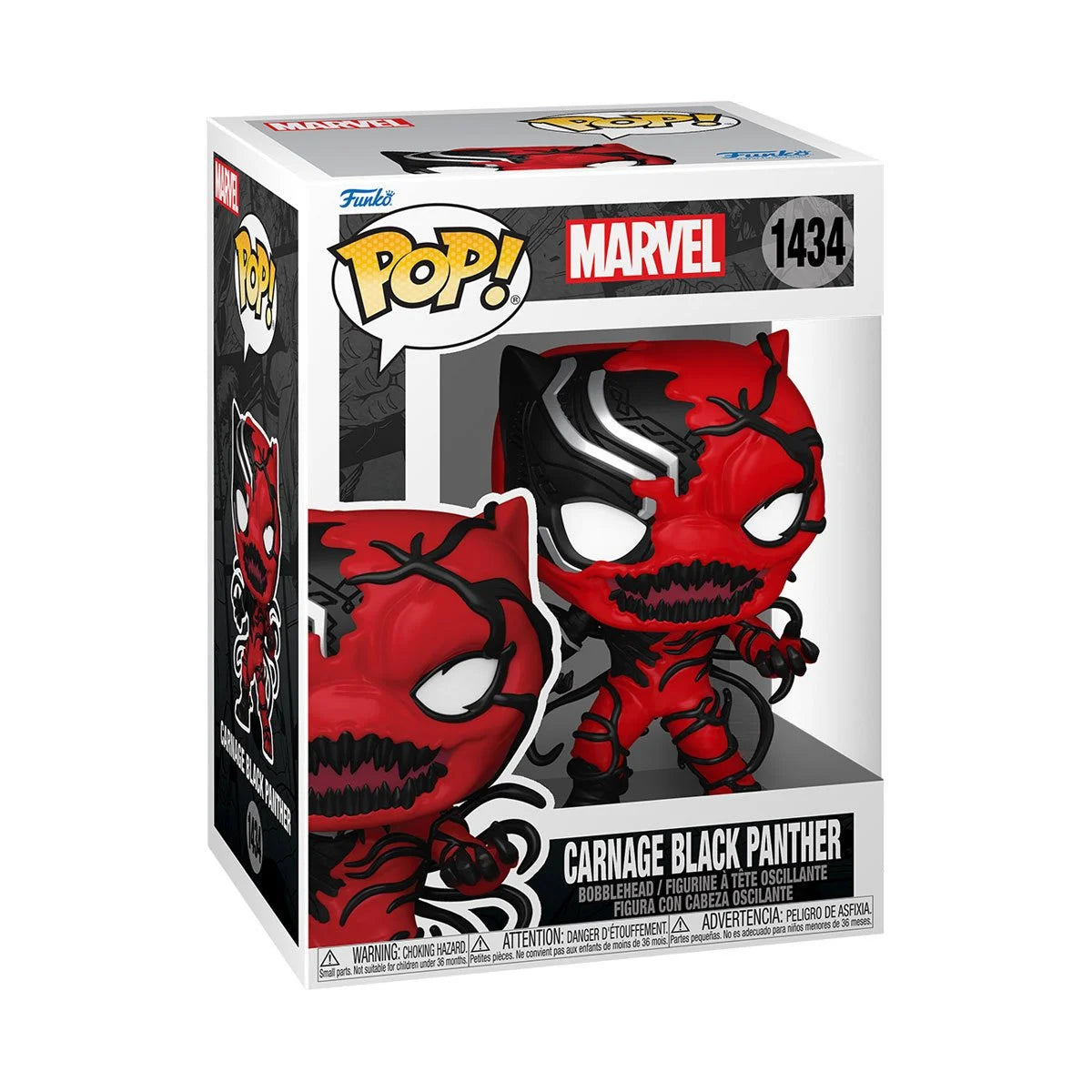 Marvel Carnage Black Panther Funko Pop!