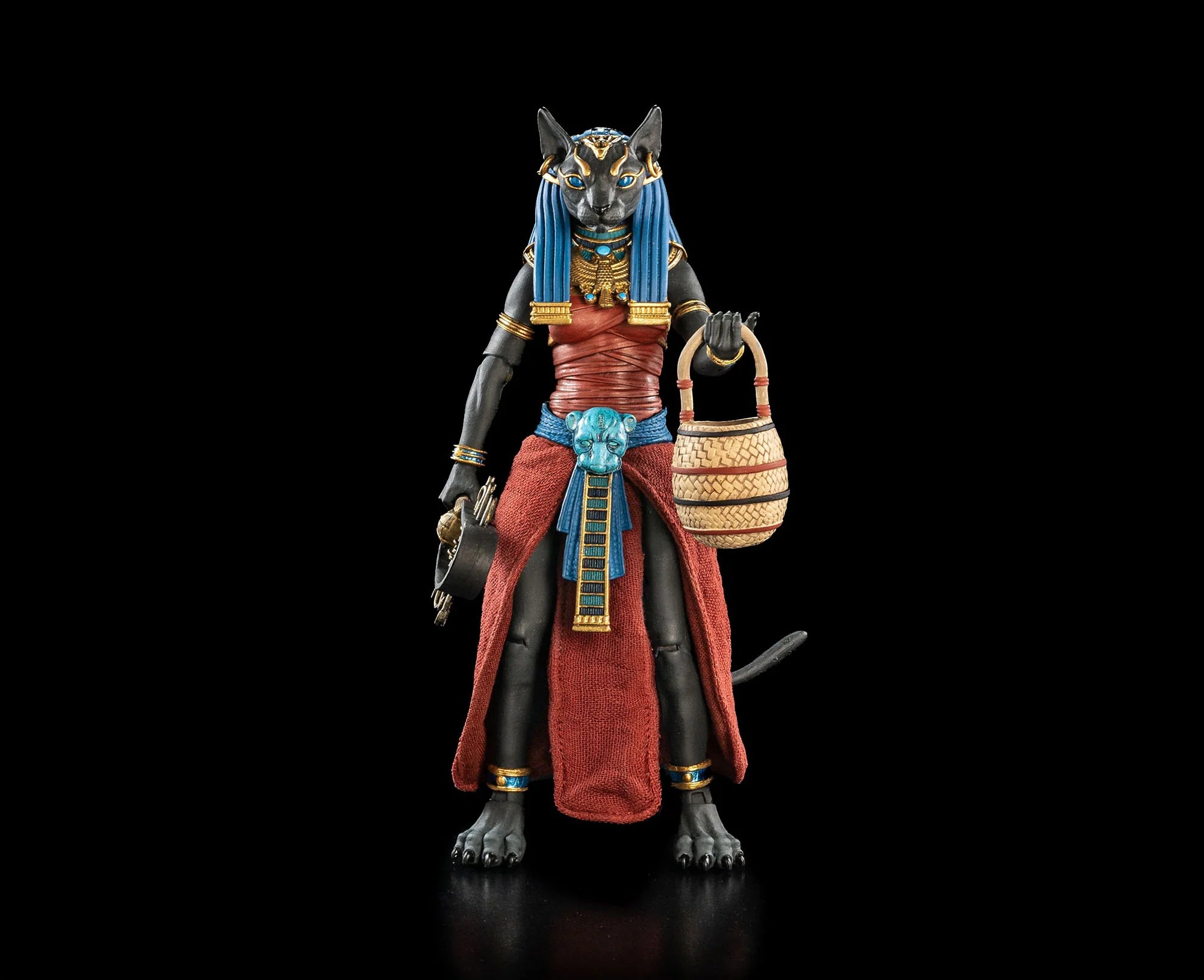 Figura Obscura Bastet (Black and Red Ver.) Action Figure