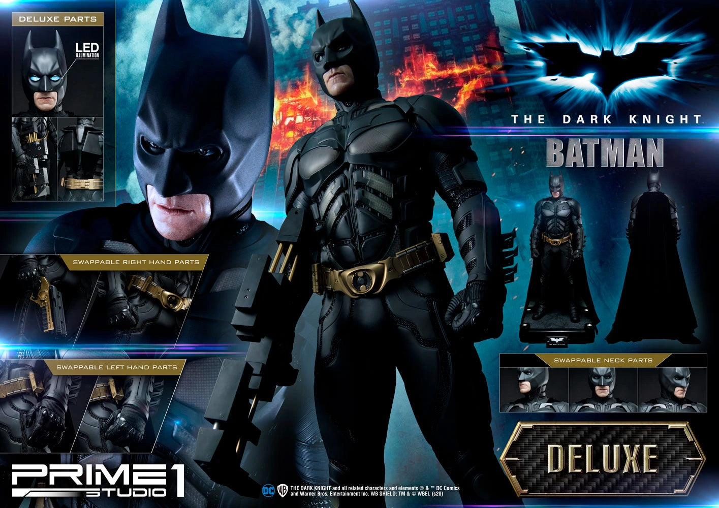 BATMAN (DELUXE VERSION) Statue By Prime 1 Studio