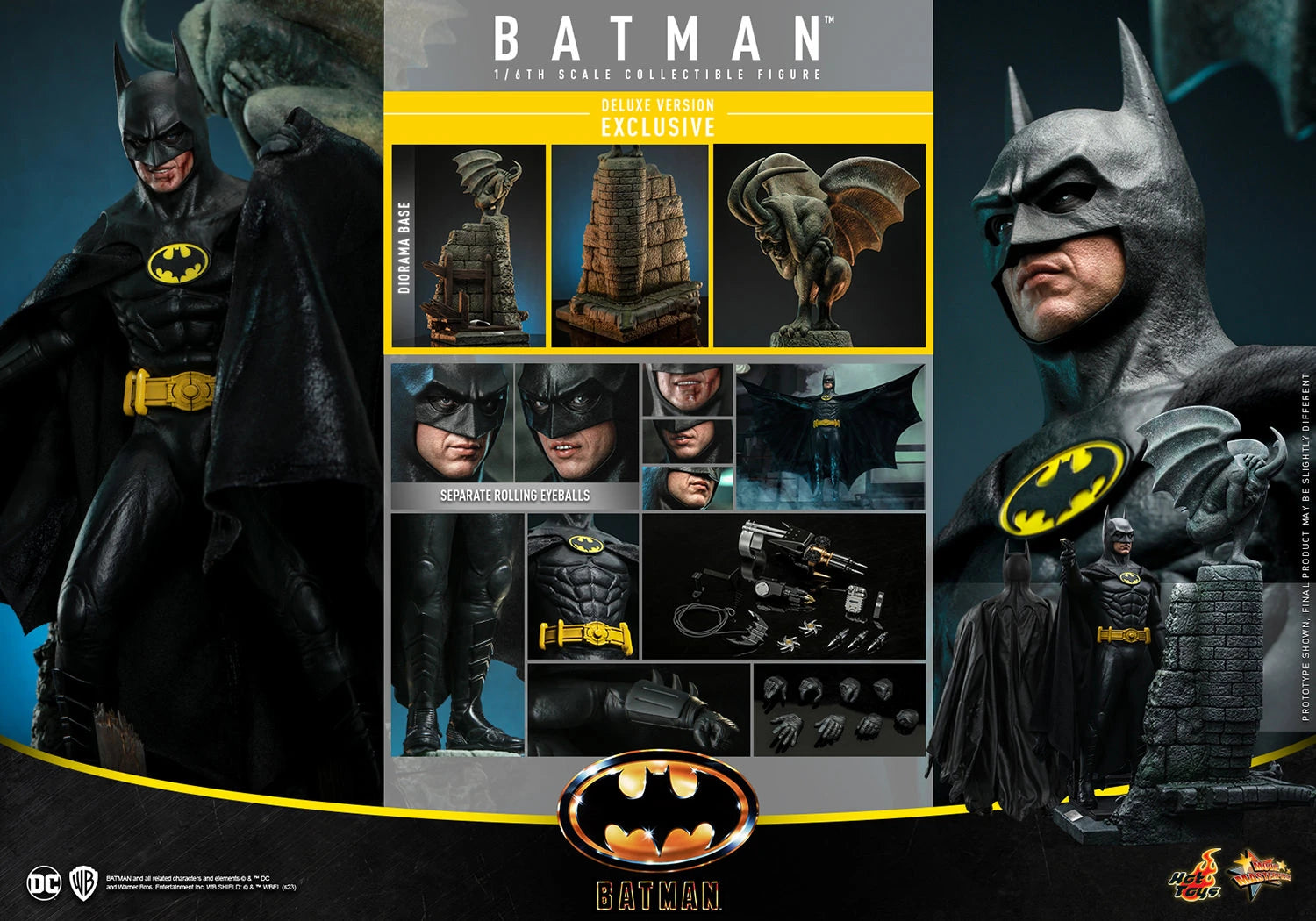 BATMAN (DELUXE VERSION) Sixth Scale Figure By Hot Toys