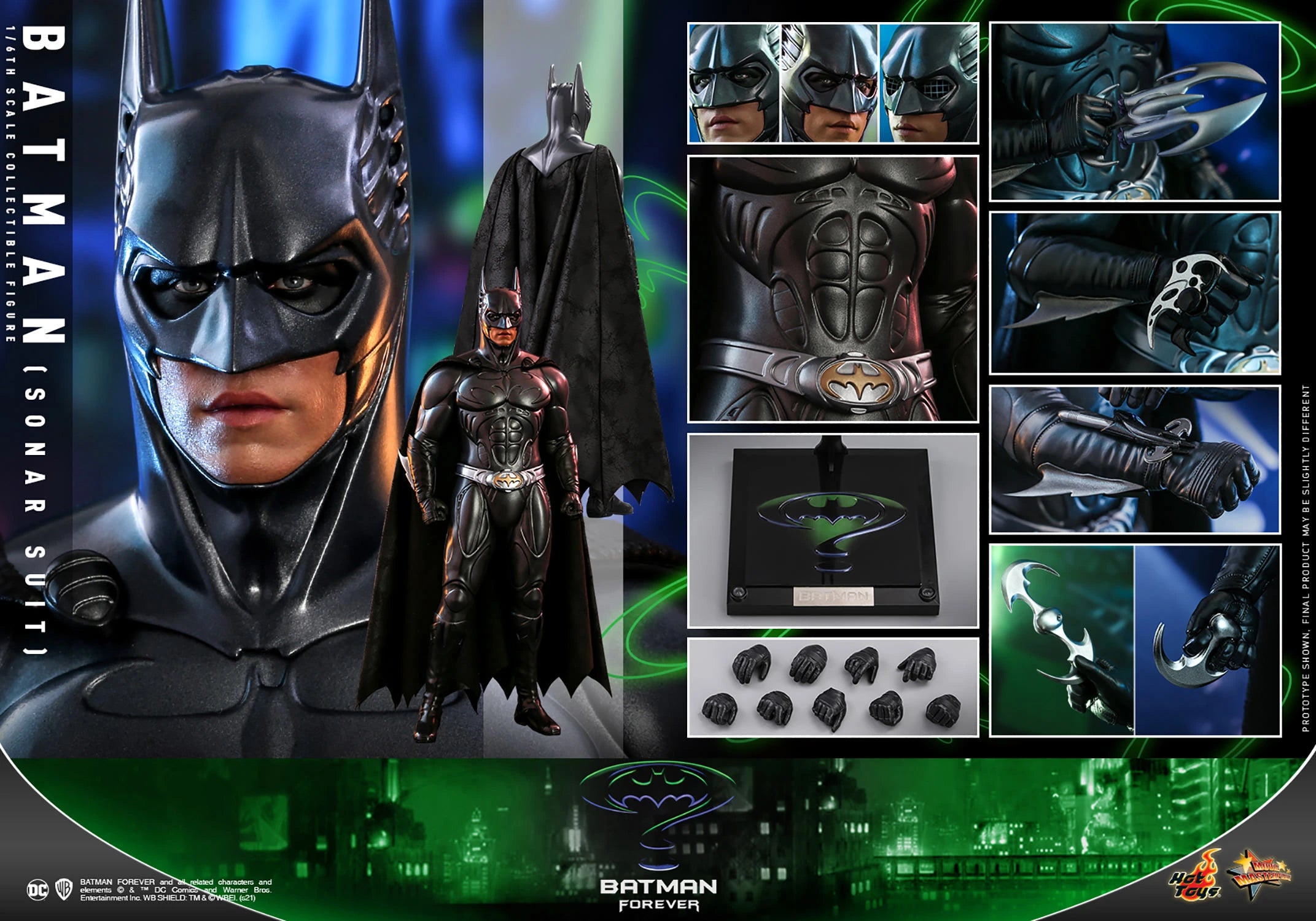 BATMAN (SONAR SUIT) Sixth Scale Figure By Hot Toys